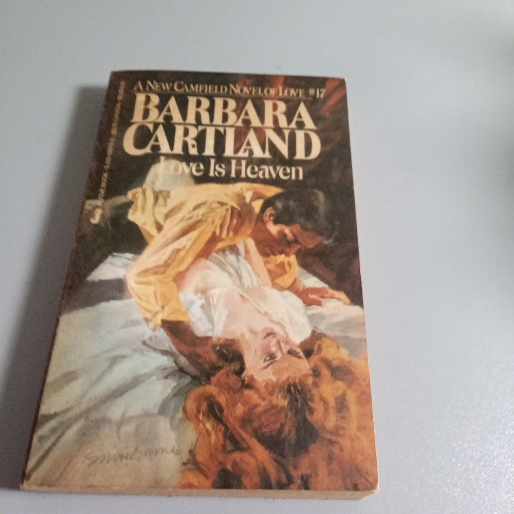 Barbara Cartland Love Is Heaven Camfield Novel of Love 17 Jove Paperback 1985